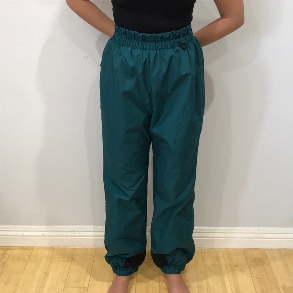 💕COLUMBIA VINTAGE SKI SNOWBOARD GREEN PANTS WOMEN